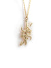 Blessings Barakat Pendant Necklace Handmade Charity Diamond cut 18" chain
